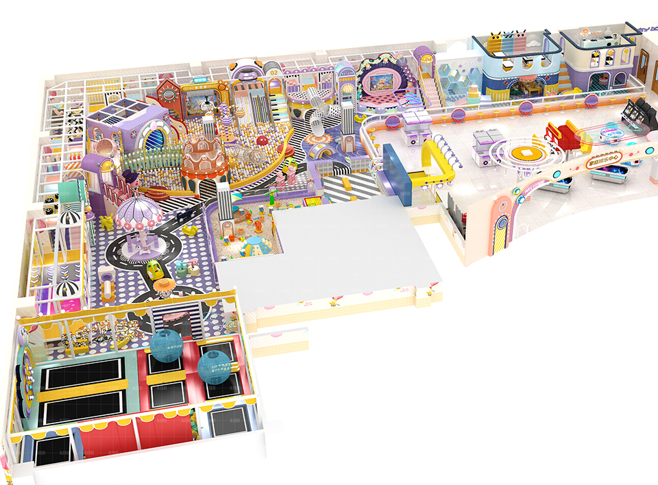 Inside Playground Indoor Trampoline Manufacturer China