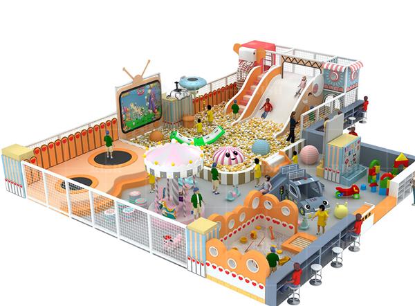Indoor Play Center for Kids Soft Play Set